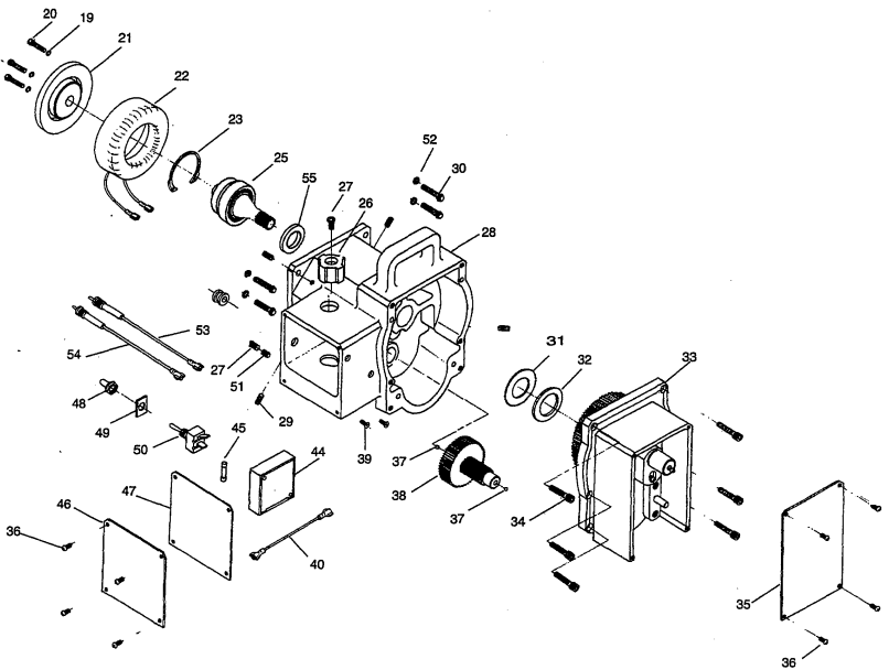 Elite G40 Gear Box